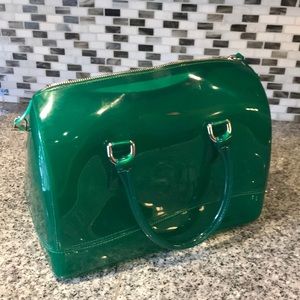 Green Furla Candy Bag
